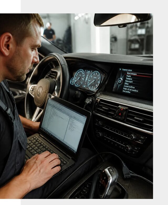Русификация приборной панели BMW для авто в Прохладном от компании