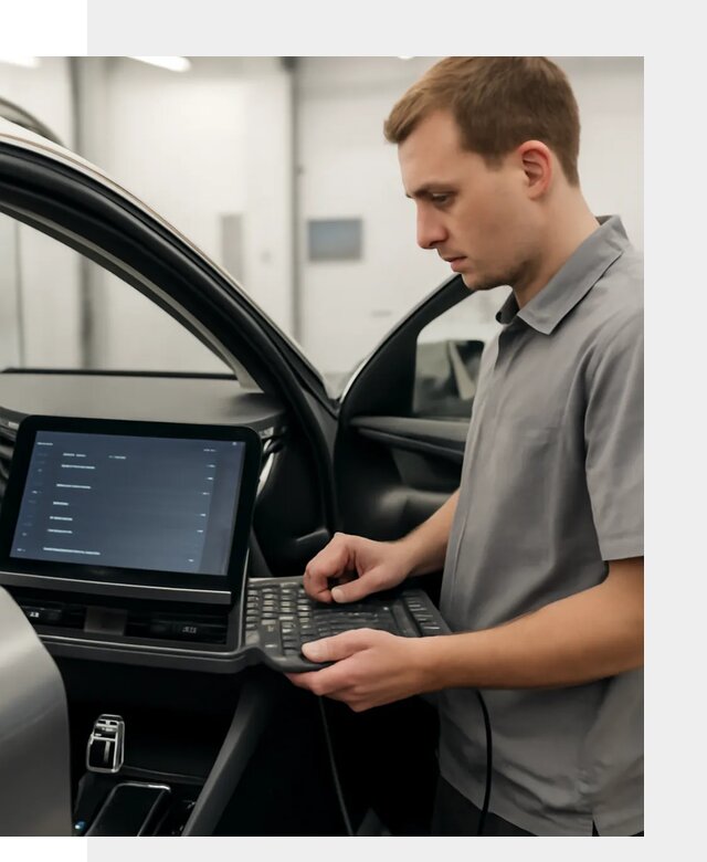 Русификация мультимедиа автомобилей Lynk Co в Прохладном