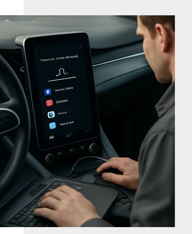 Установка приложений Lynk Co на автомобиль в Прохладном