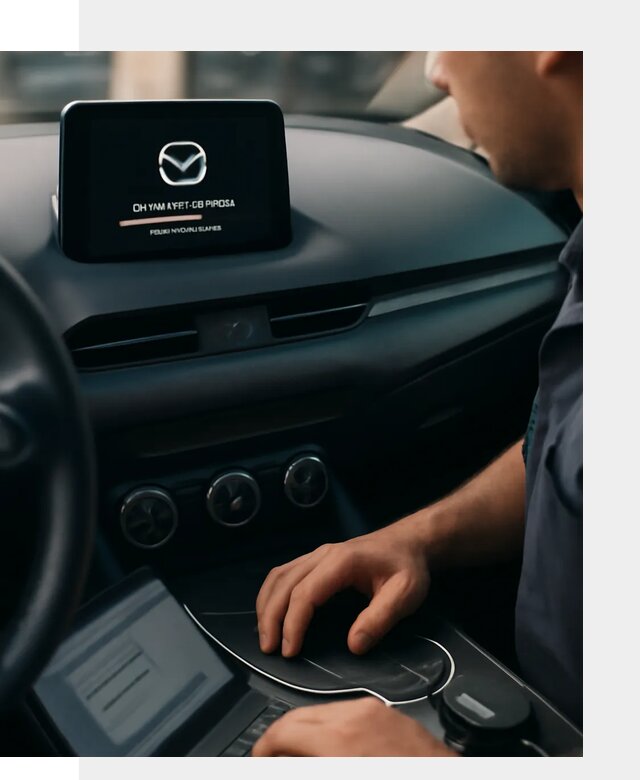 Установка приложений Mazda на мультимедийную систему в Прохладном